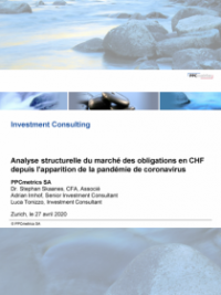 Pandémie de Coronavirus: Analyse structurelle du marché des obligations en CHF 